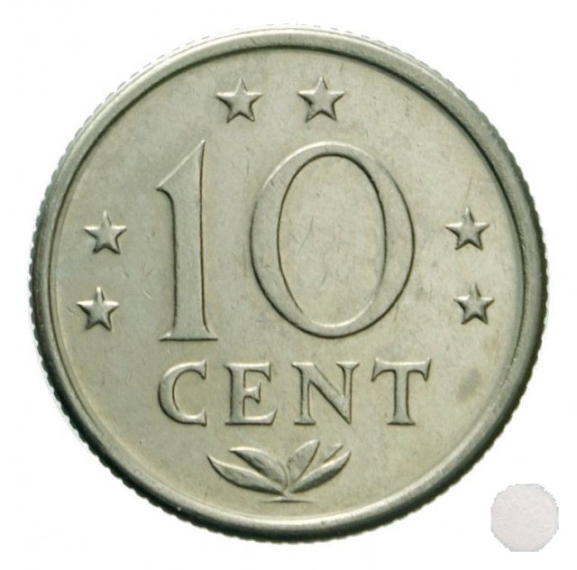 10 CENTS II tipo 1976 (Utrecht)