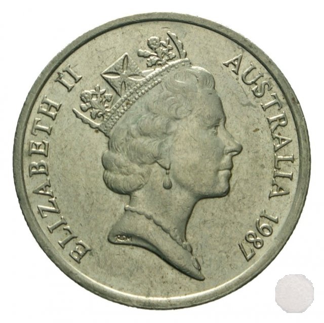 5 CENTS II tipo 1987 (Sydney)