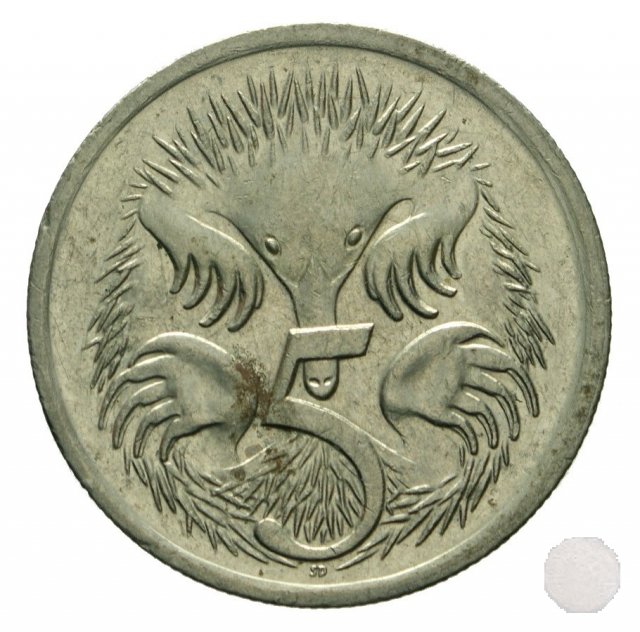 5 CENTS II tipo 1987 (Sydney)