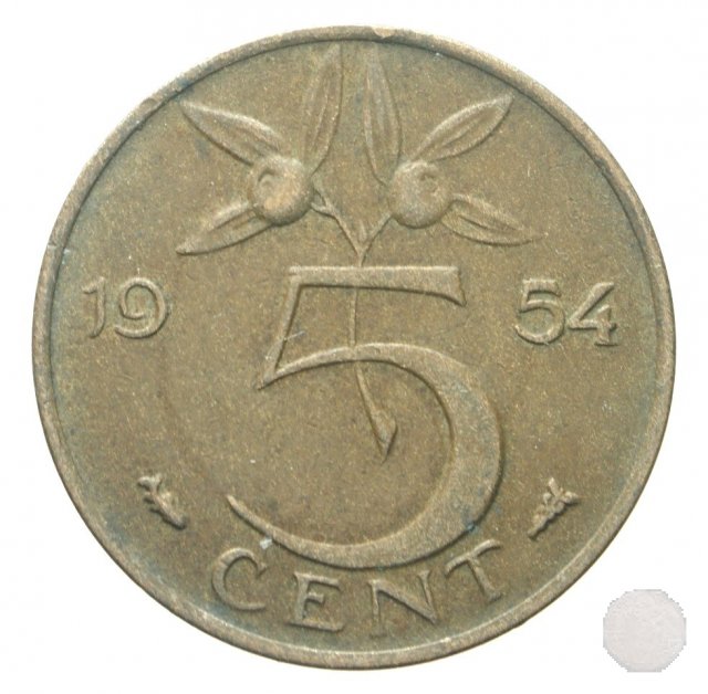 5 CENTS 1954 (Utrecht)