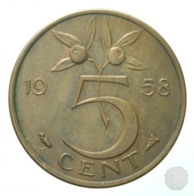 5 CENTS 1958 (Utrecht)