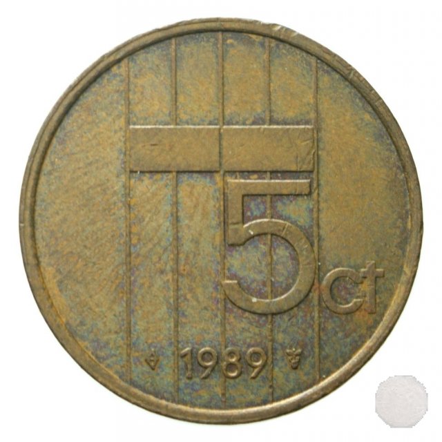 5 CENTS 1989 (Utrecht)