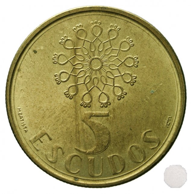 5 ESCUDOS 1990 (Lisbon)