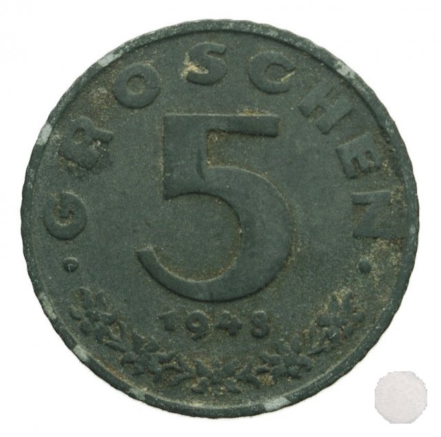 5 GROSCHEN 1948 (Vienna)