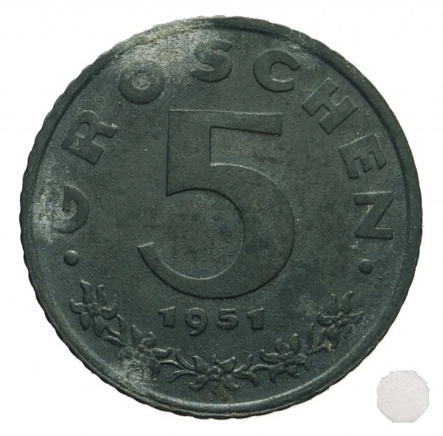 5 GROSCHEN 1951 (Vienna)