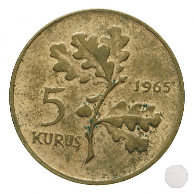 5 KURUS III tipo 1965 (Istambul)