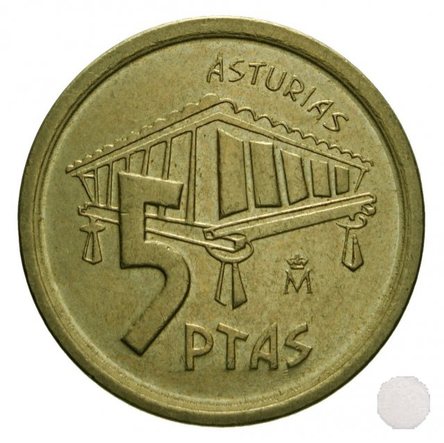 5 PESETAS Asturias 1995 (Madrid)