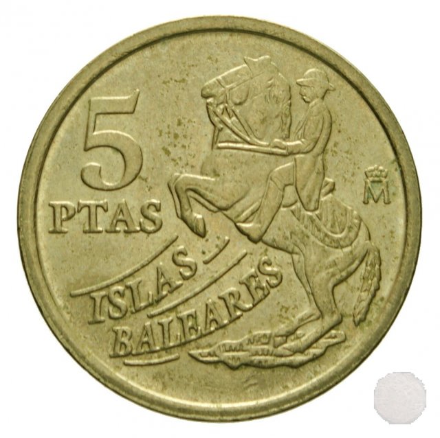 5 PESETAS Balearic Islands 1997 (Madrid)