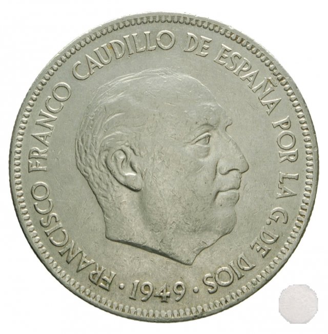 5 PESETAS 1949 (Madrid)