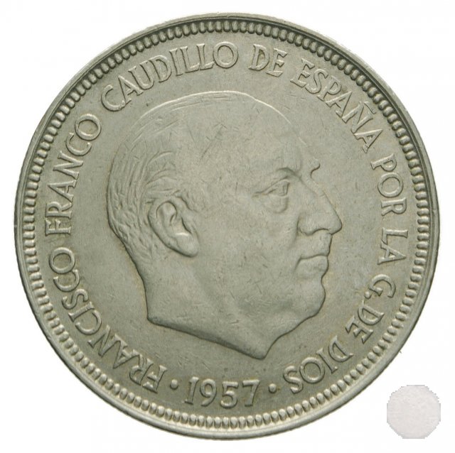 5 PESETAS 1957 (Madrid)