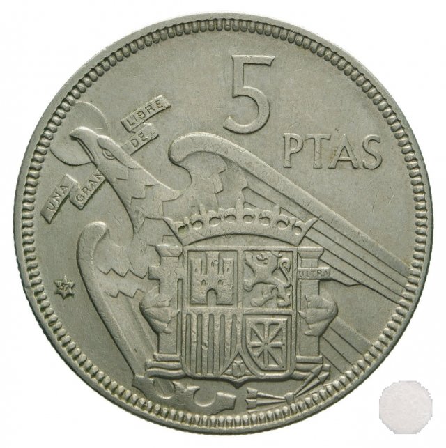 5 PESETAS 1957 (Madrid)