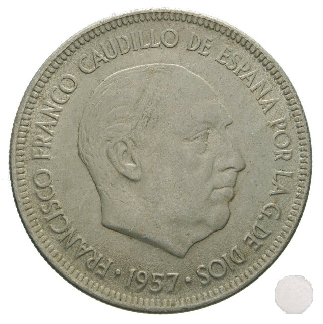 5 PESETAS 1957 (Madrid)