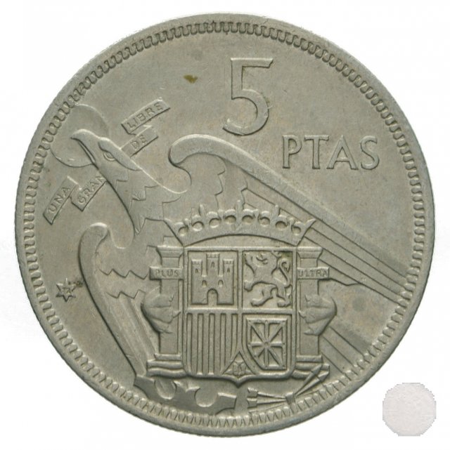 5 PESETAS 1957 (Madrid)