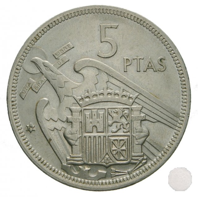 5 PESETAS 1957 (Madrid)