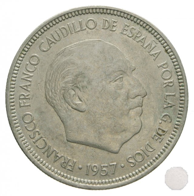 5 PESETAS 1957 (Madrid)