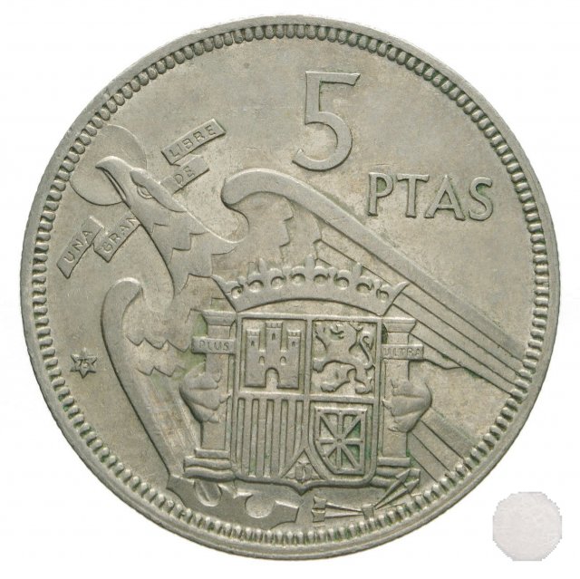 5 PESETAS 1957 (Madrid)