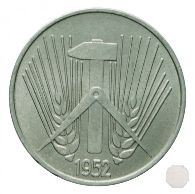 5 PFENNIG II tipo 1952 (Berlin)