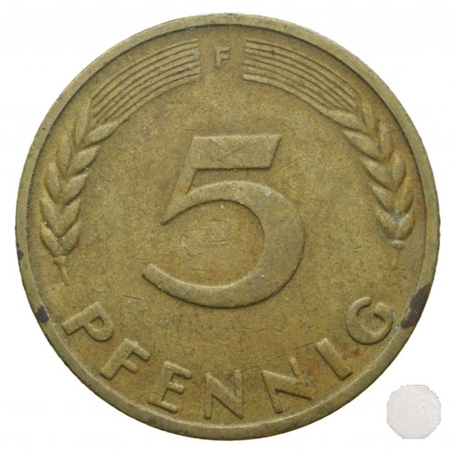 5 PFENNIG 1950 (Stuttgart)
