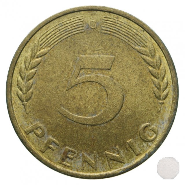 5 PFENNIG 1950 (Karlsruhe)