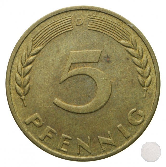 5 PFENNIG 1966 (Munich)