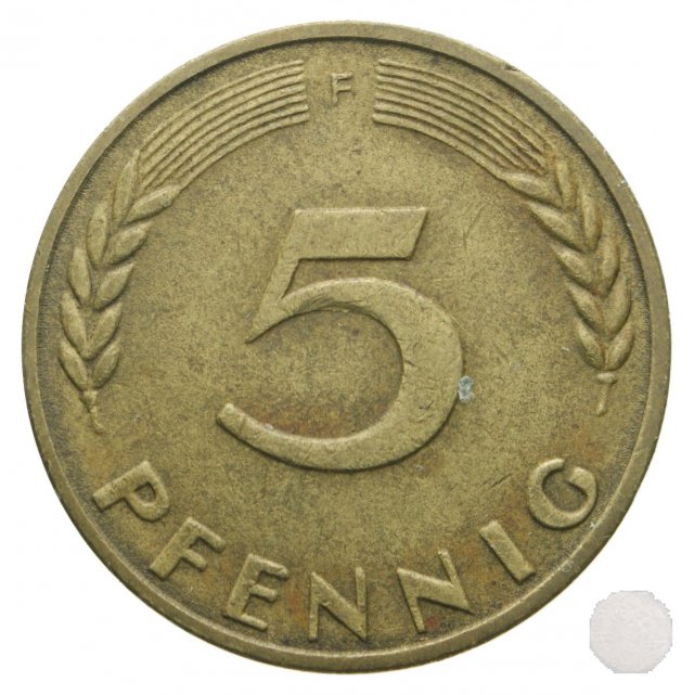 5 PFENNIG 1966 (Stuttgart)