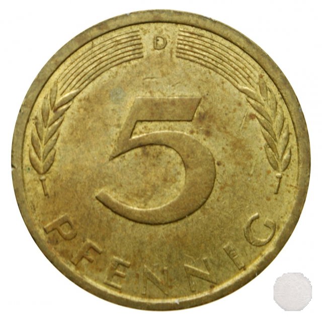 5 PFENNIG 1971 (Munich)