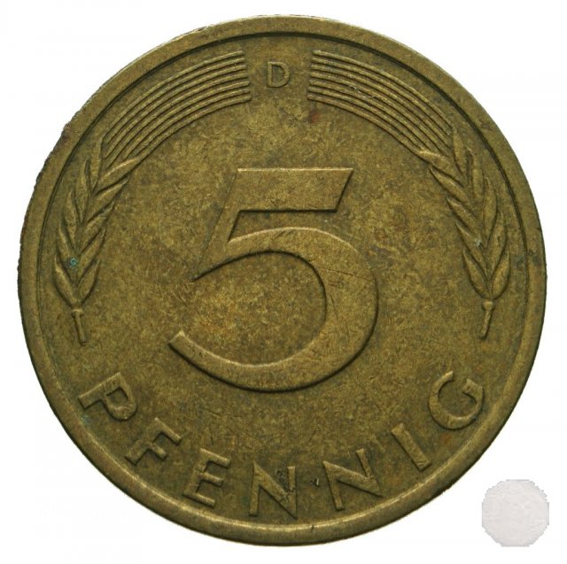 5 PFENNIG 1972 (Munich)