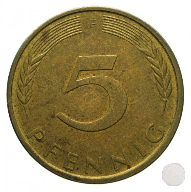 5 PFENNIG 1973 (Stuttgart)