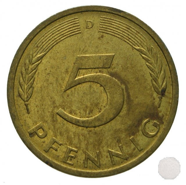 5 PFENNIG 1974 (Munich)