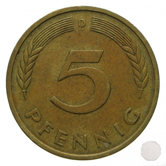 5 PFENNIG 1977 (Munich)