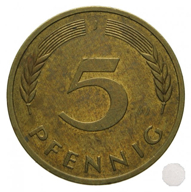 5 PFENNIG 1980 (Hamburg)