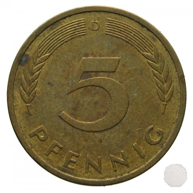 5 PFENNIG 1982 (Munich)