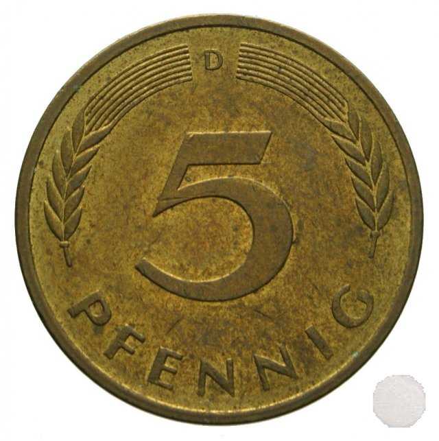 5 PFENNIG 1984 (Munich)