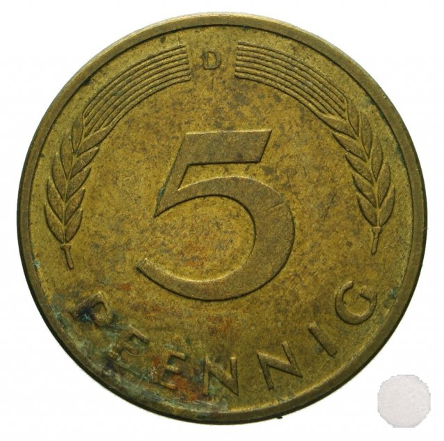 - 5 PFENNIG 1987 (Munich)