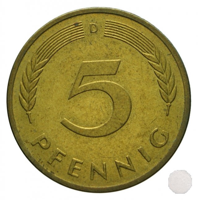 - 5 PFENNIG 1989 (Munich)