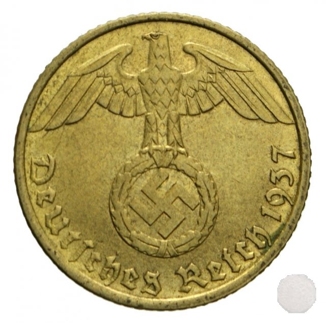 5 REICHSPFENNIG 1937 (Karlsruhe)