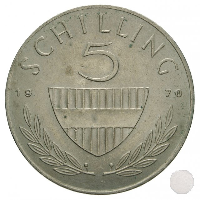 5 SCHILLING 1970 (Vienna)