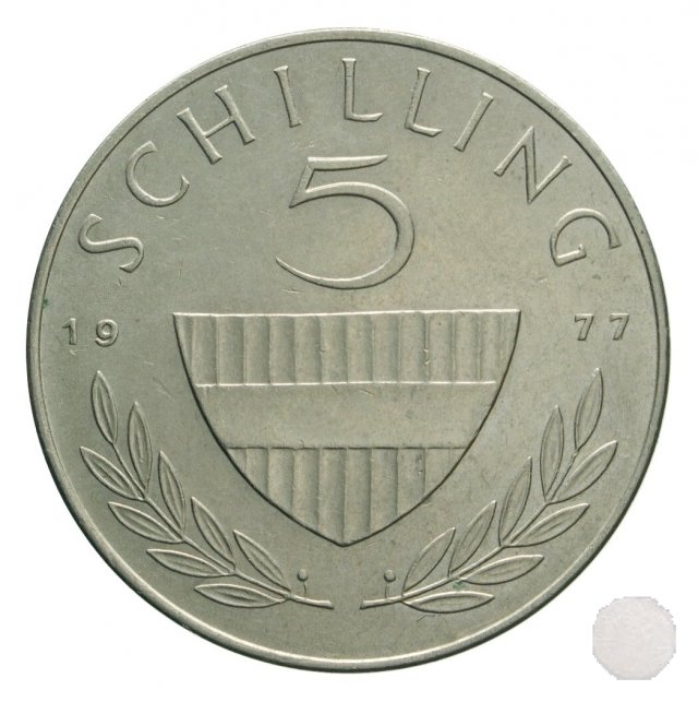 5 SCHILLING 1977 (Vienna)