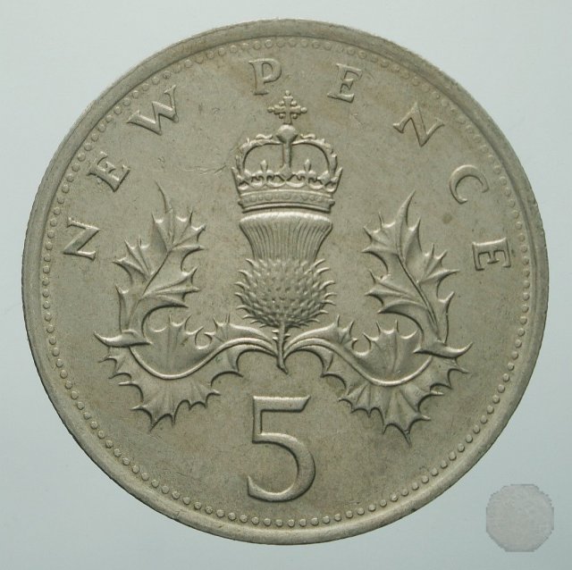 5 new pence 1979 (Londra)