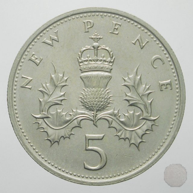 5 new pence 1980 (Londra)