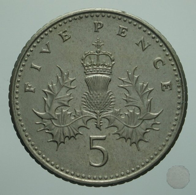 5 pence 1990 (Londra)