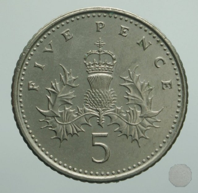 5 pence 1991 (Londra)