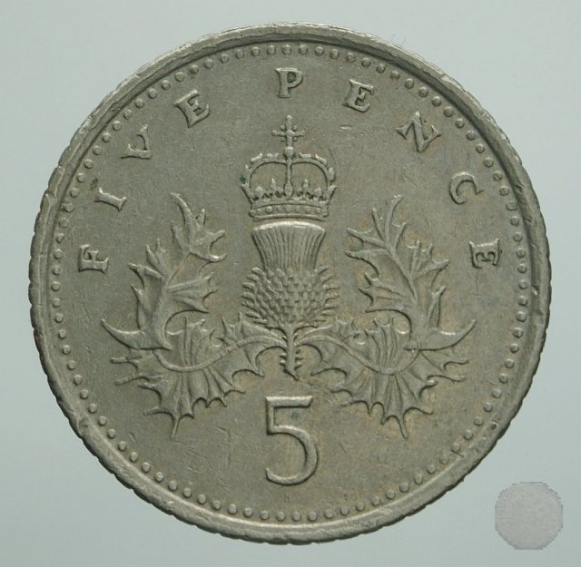 5 pence 1992 (Londra)