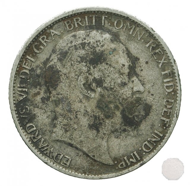 6 PENCE ARGENTO 1902 (Londra)