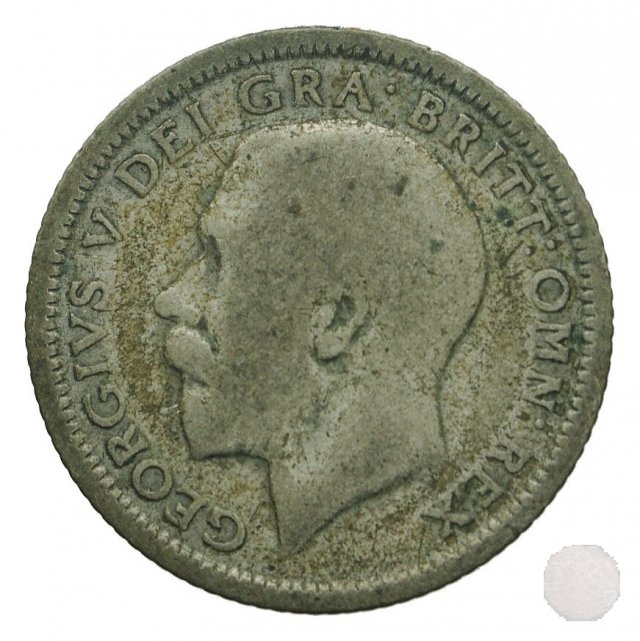 6 PENCE ARGENTO 1925 (Londra)