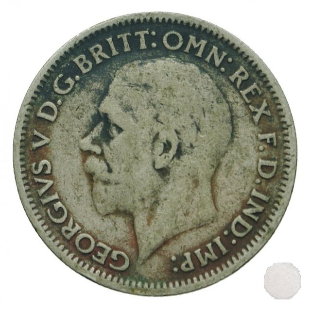 6 PENCE ARGENTO 1931 (Londra)