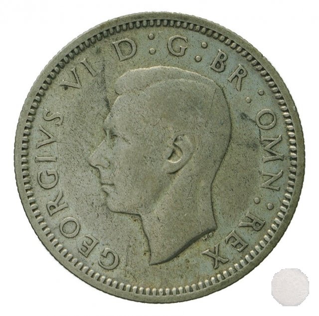 6 PENCE ARGENTO 1941 (Londra)