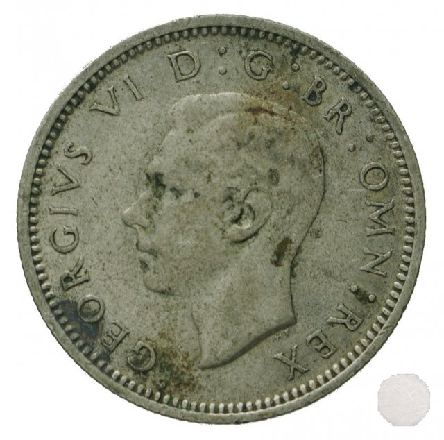 6 PENCE ARGENTO 1946 (Londra)