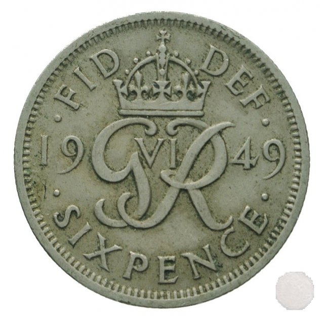 6 PENCE 1949 (Londra)