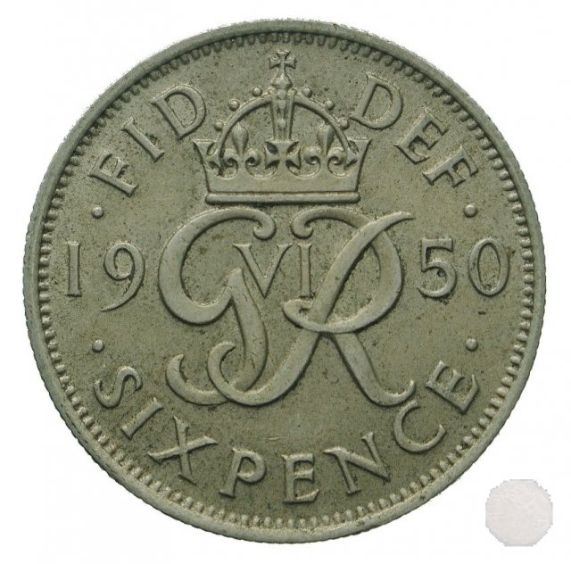 6 PENCE 1950 (Londra)